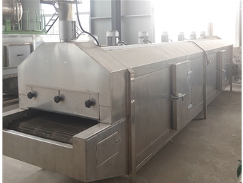 速凍機 蛋撻速凍設(shè)備哪家好 諸城奧普機械液氮網(wǎng)帶式速凍機